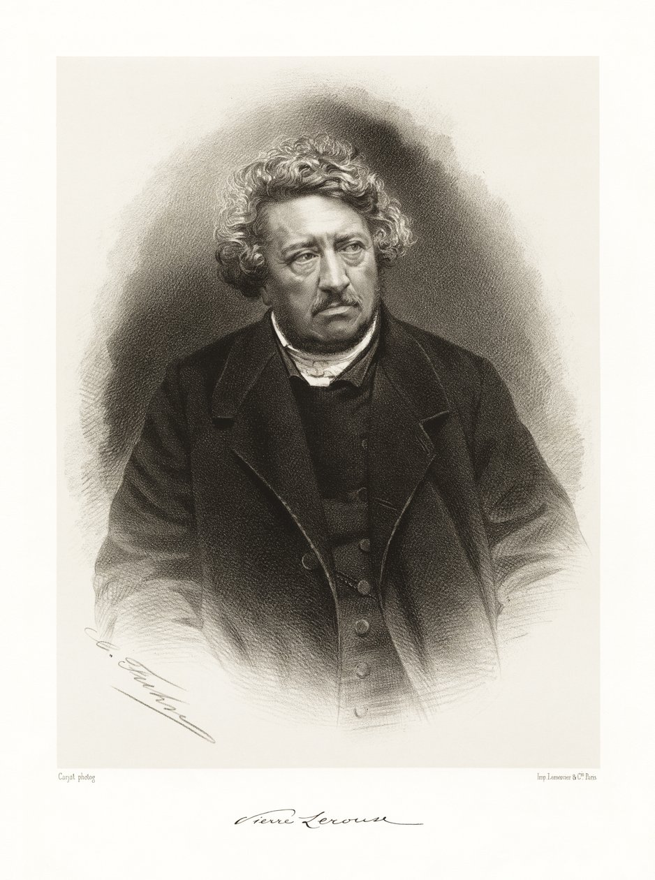 Pierre Henri Leroux, 1865-66 door Etienne Carjat