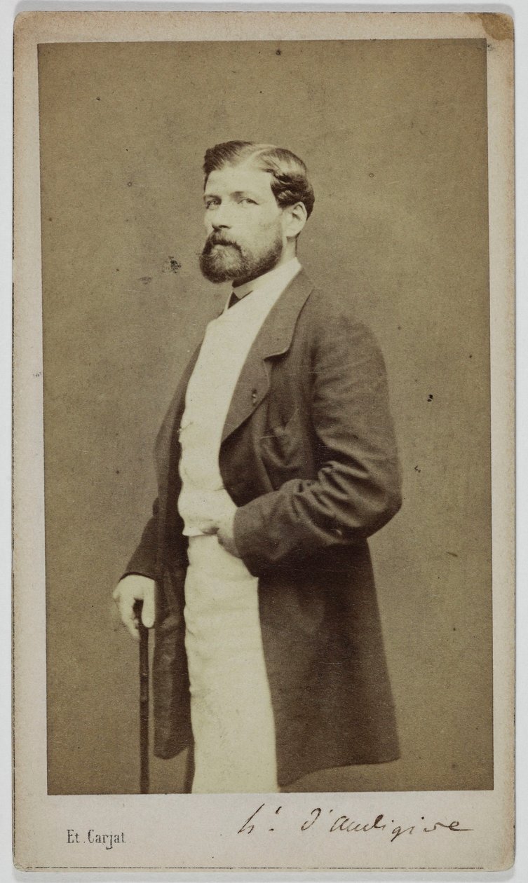 Portret van Andigné, Henri-Marie-Léon, markies d