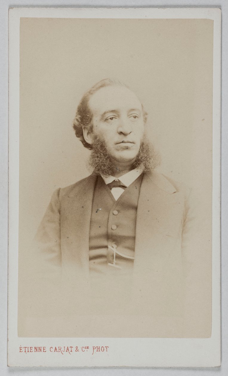 Portret van Jules Ferry (1832-1893), politicus, advocaat, gevolmachtigd minister door Etienne Carjat