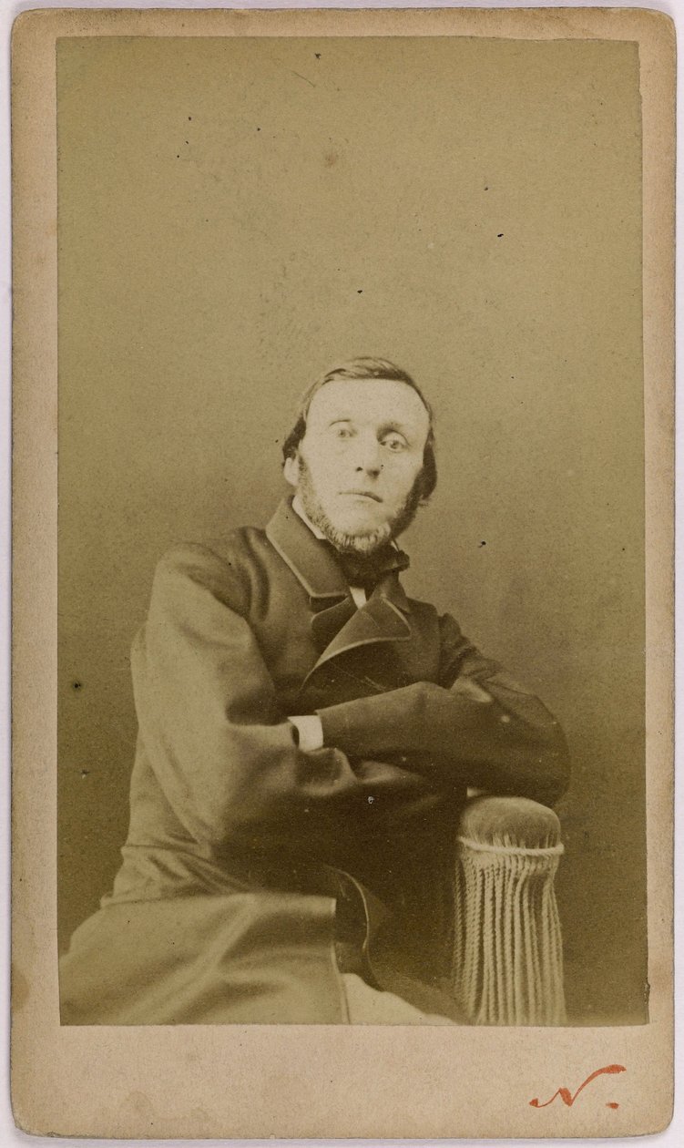 Portret van Peyrat Alphonse, (1812 - 1890), (publicist, politicus) door Etienne Carjat