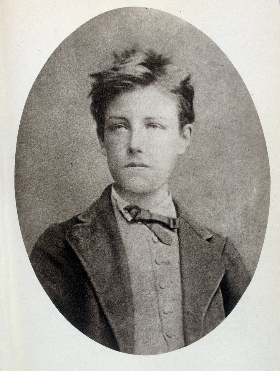 Portret van Arthur Rimbaud (1859 - 1891) door Etienne Carjat