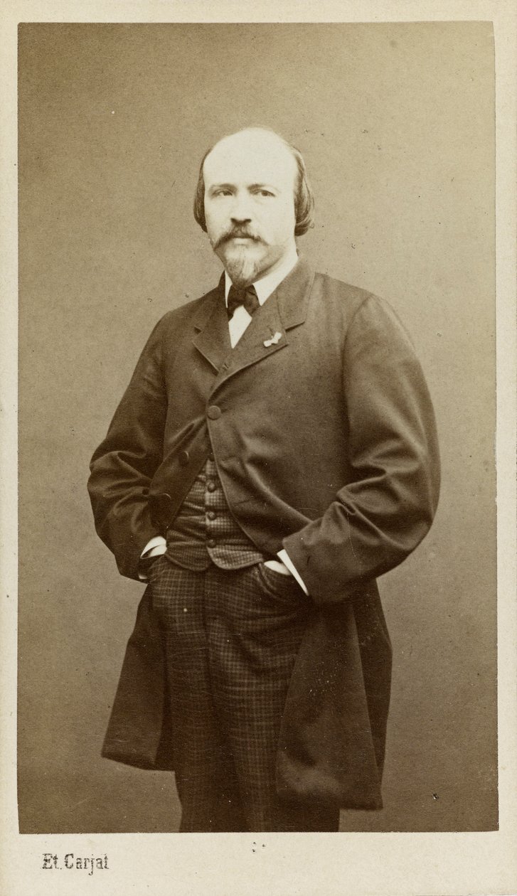 Portret van de componist Victor Massé 1822-1884, ca 1865 door Etienne Carjat