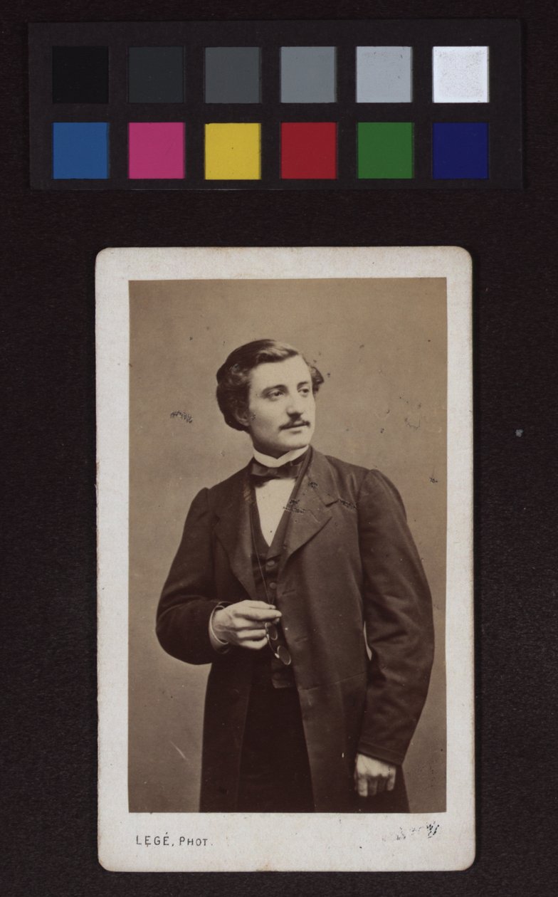 Prosper-Olivier Lissagaray (1838-1901), journalist door Etienne Carjat