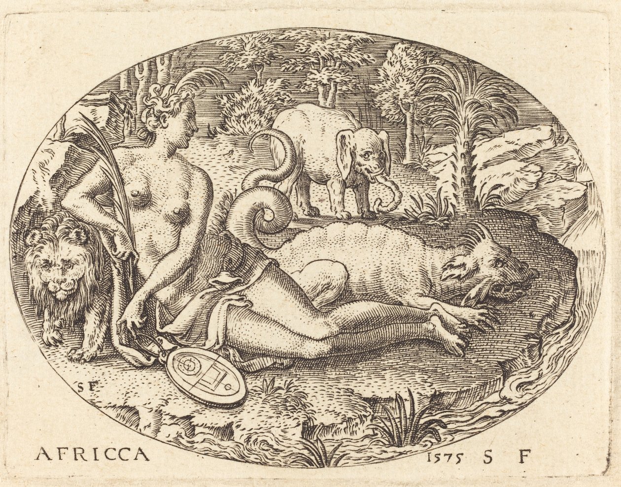 Afrika door Etienne Delaune