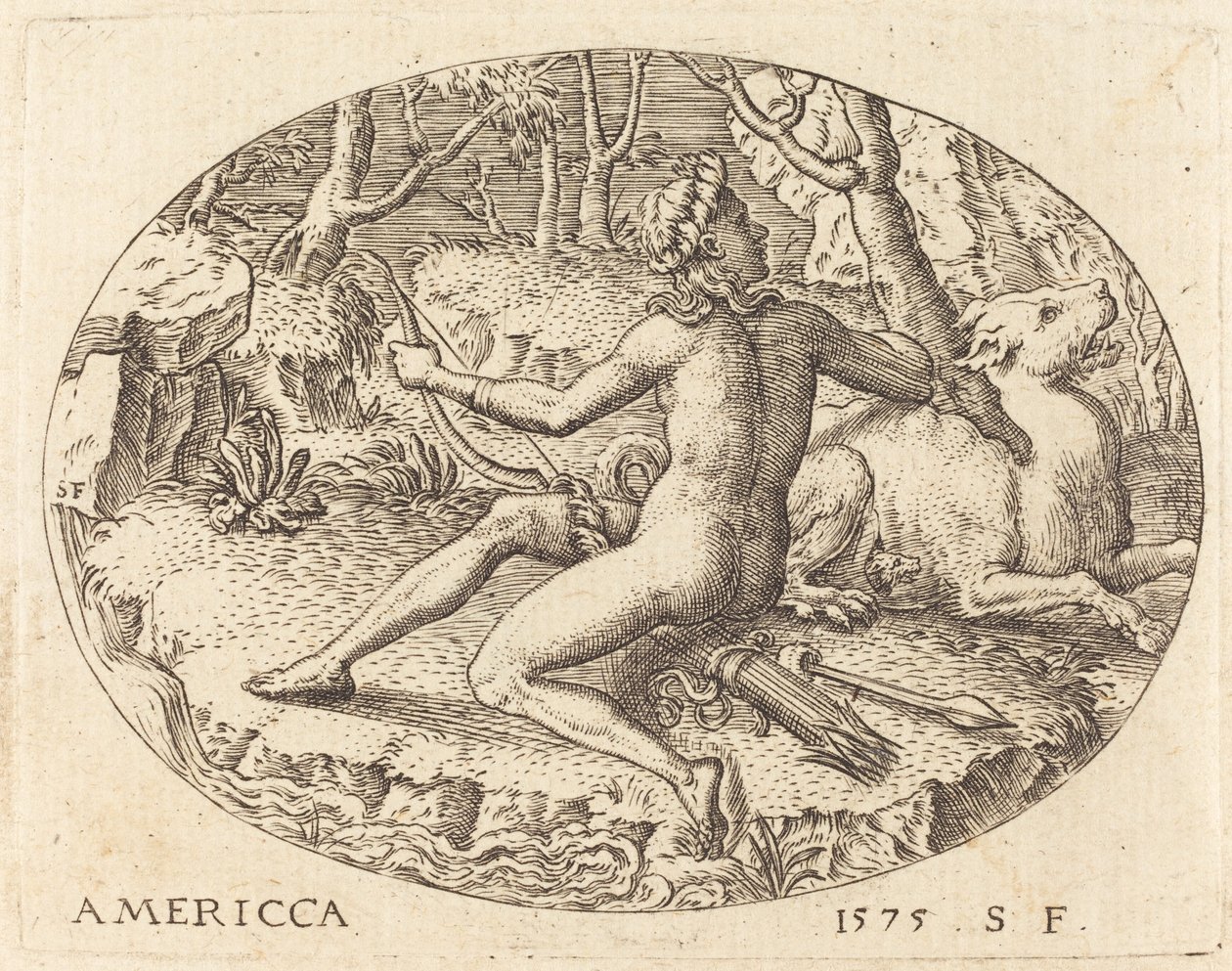 Amerika door Etienne Delaune