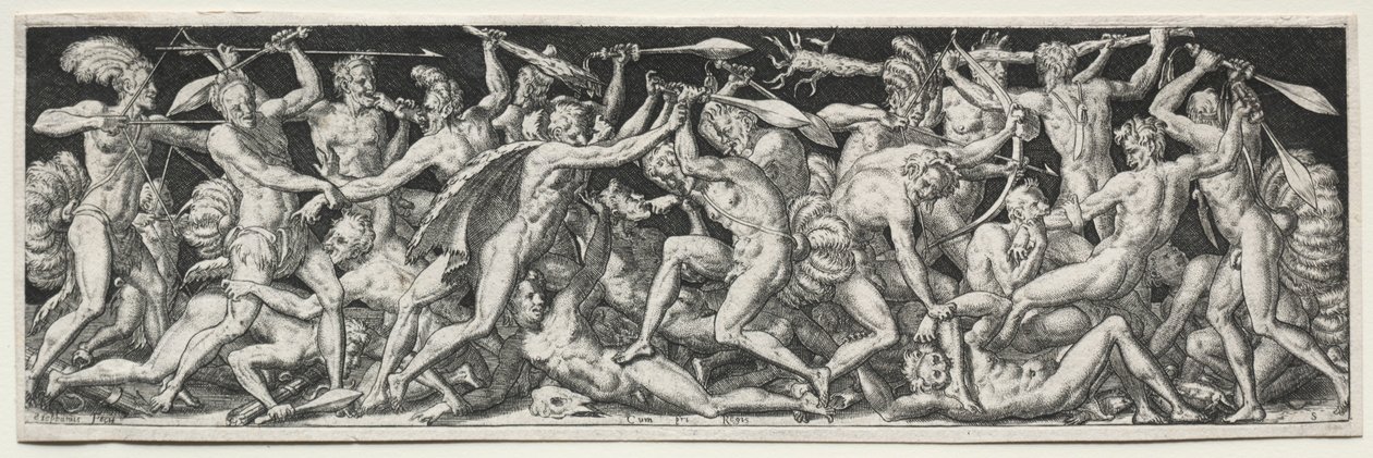 Gevechten en triomfen door Etienne Delaune