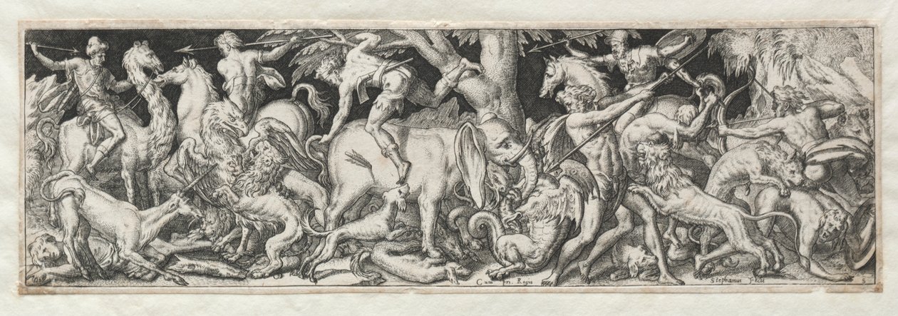 Gevechten en triomfen nr. 6 door Etienne Delaune