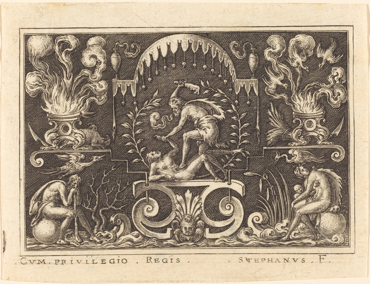 De Dood van Abel door Etienne Delaune
