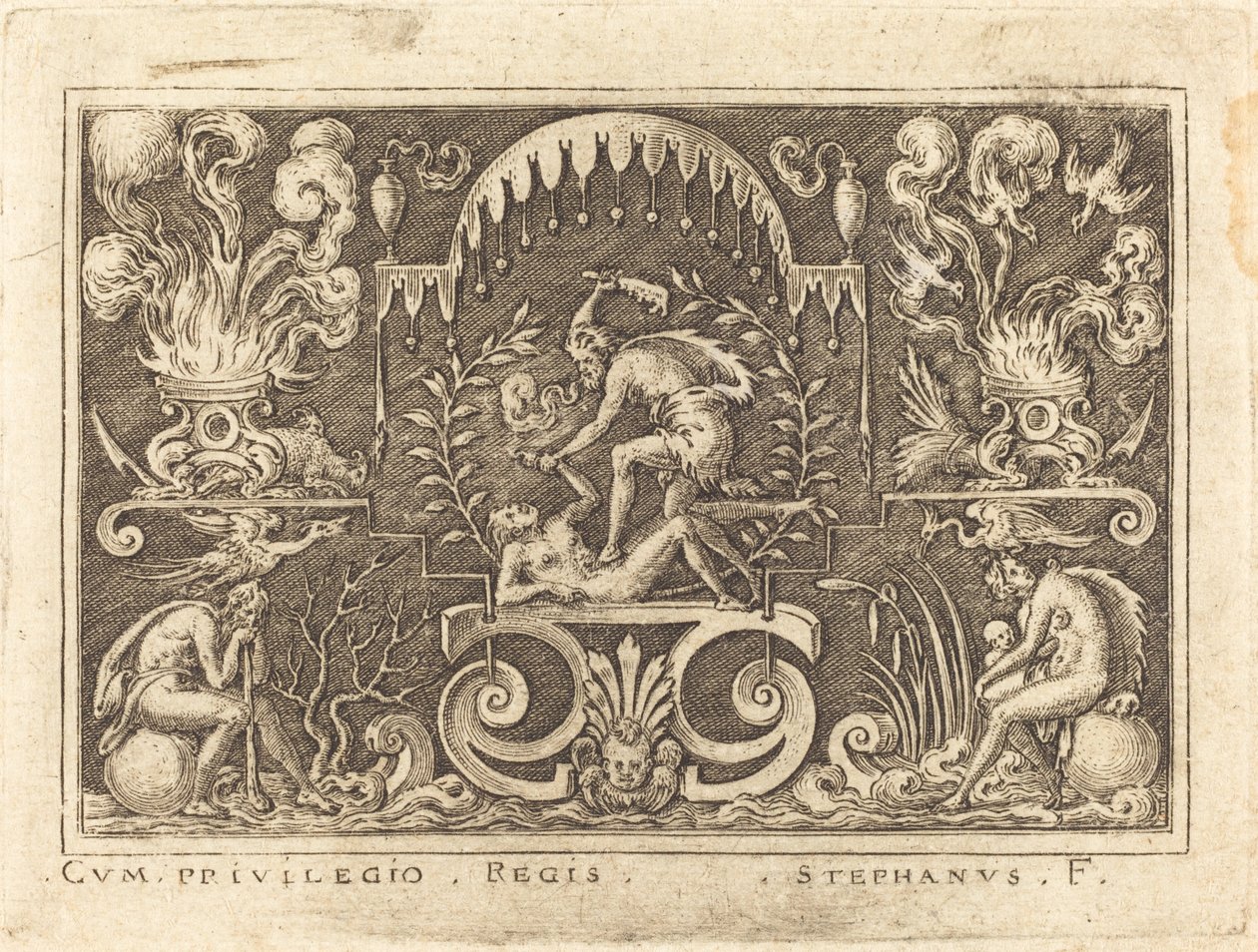 De Dood van Abel door Etienne Delaune
