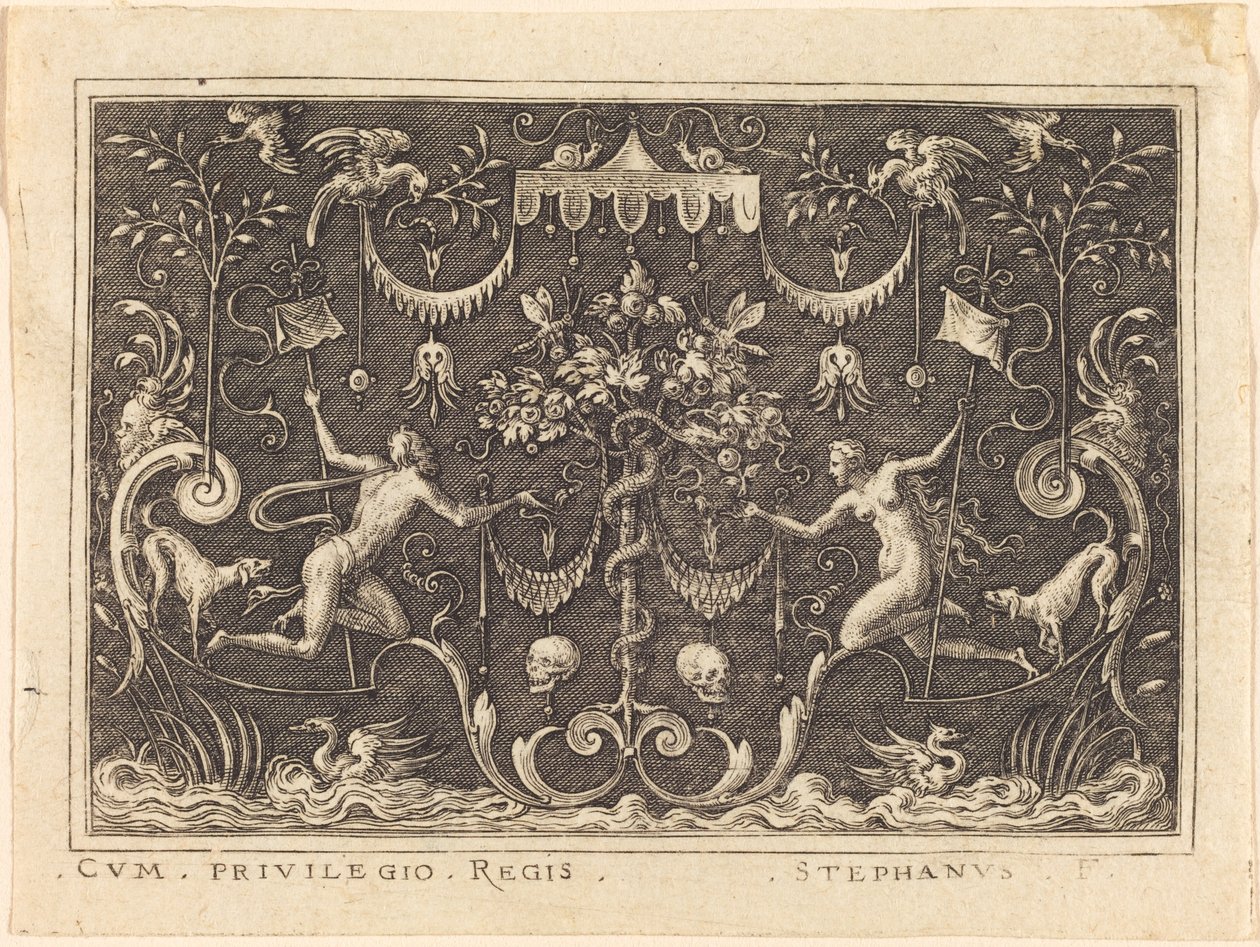 De val van de mens door Etienne Delaune