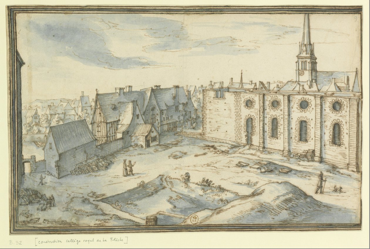 BouwCollègeLaFlèche1 door Etienne Martellange
