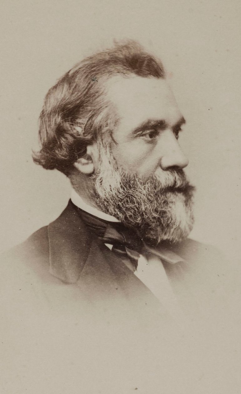 Portret van de auteur Alphonse Esquiros door Etienne Neurdein