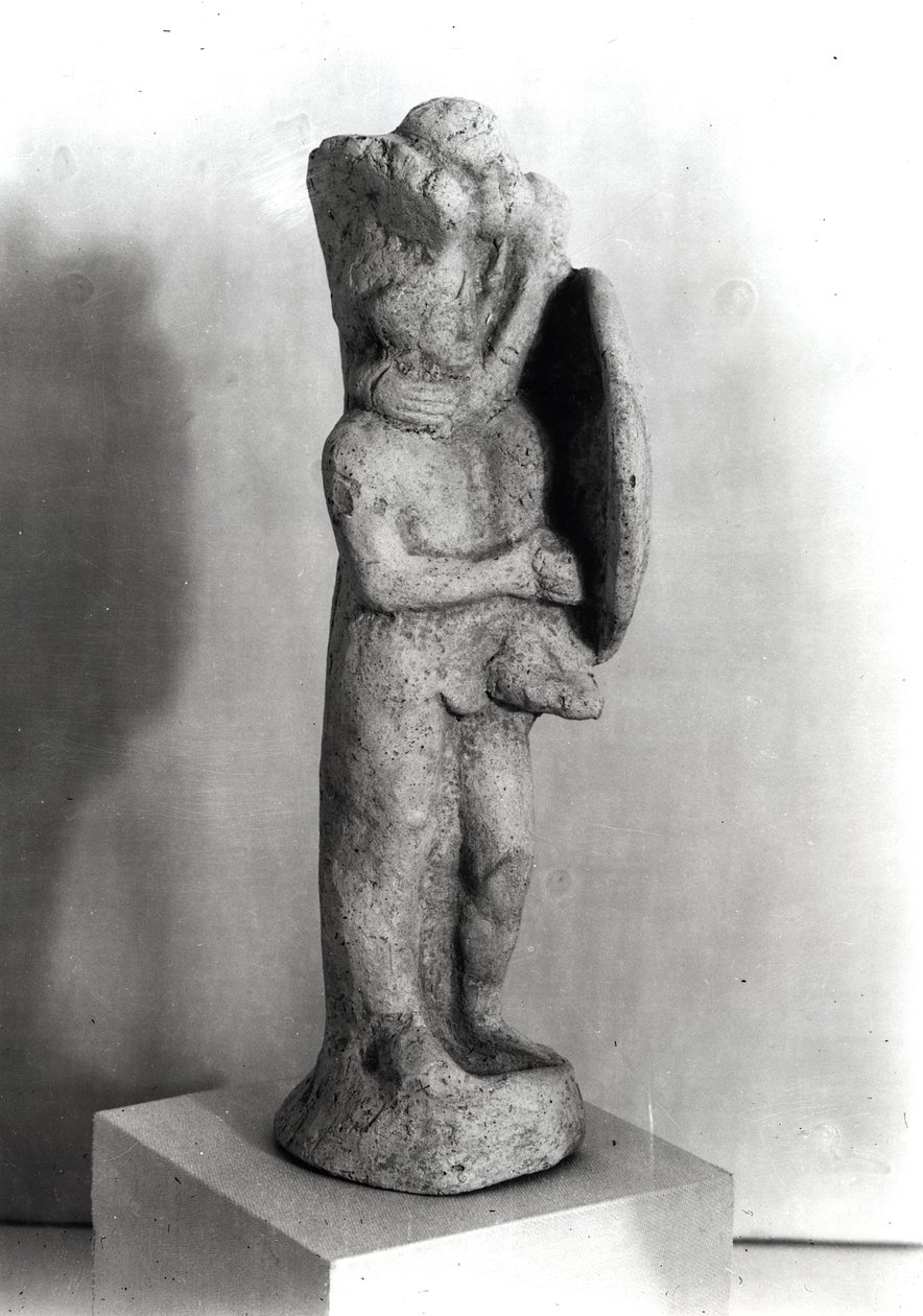 Aeneas en Anchises, van het Campetti Heiligdom, Veies door Etruscan