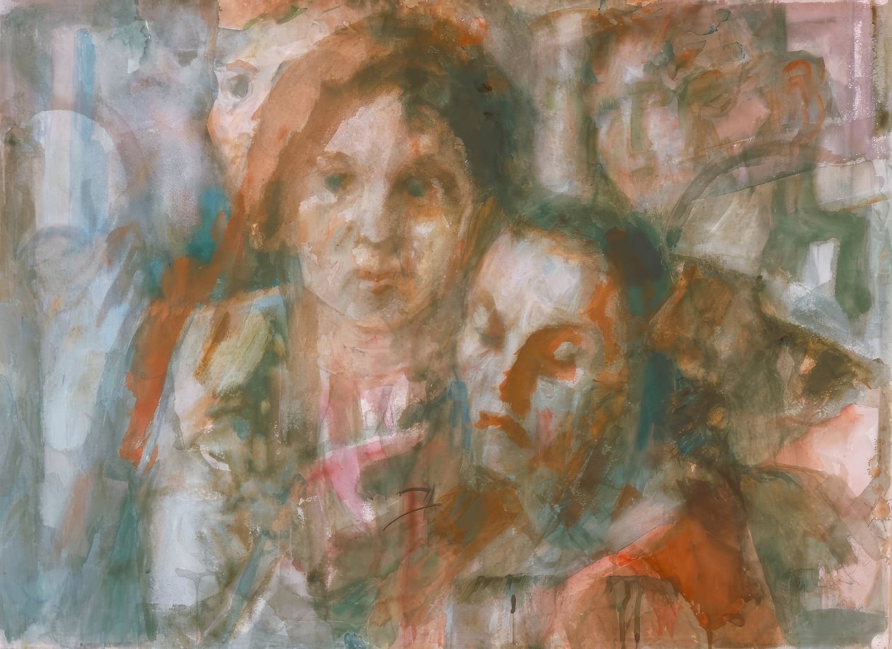 gezichten door Eugen Hoffmann