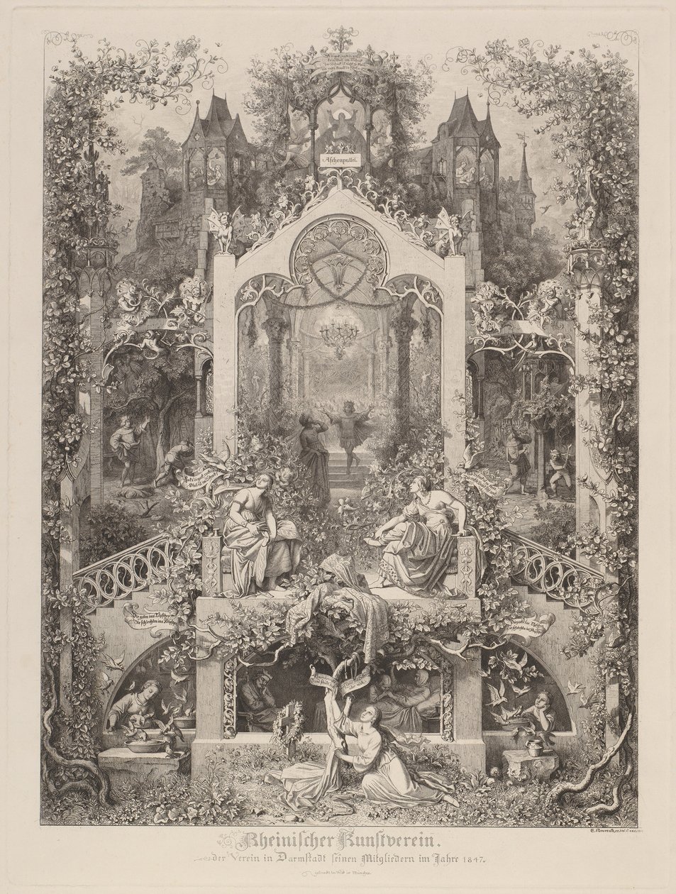 Assepoester door Eugen Napoleon Neureuther