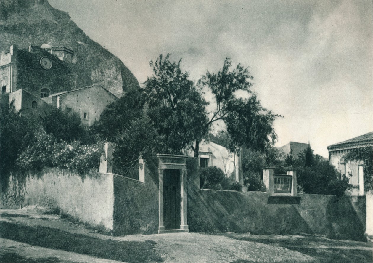 Tuin, Taormina, Sicilië, Italië, 1927 door Eugen Poppel