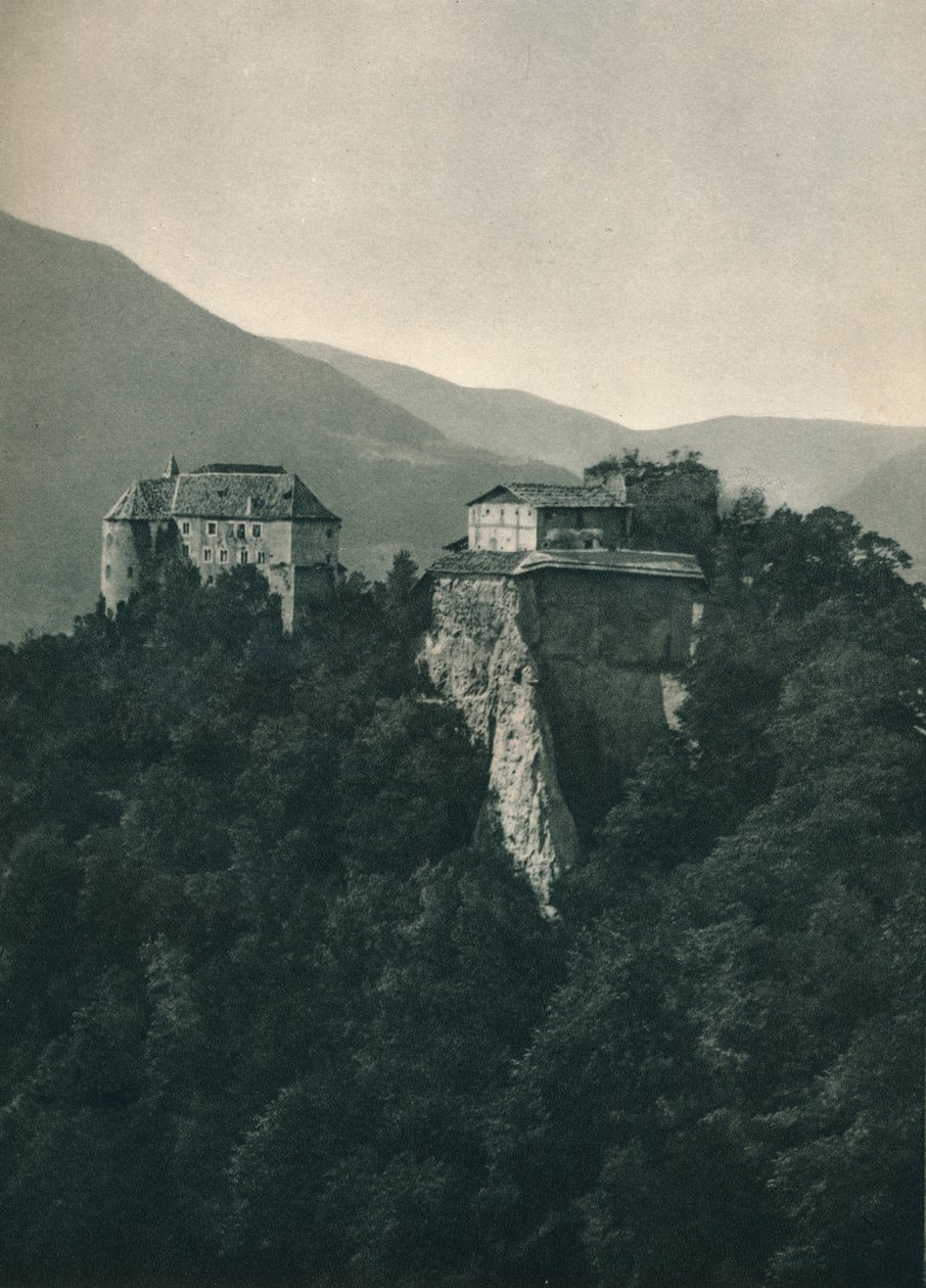 Kasteel Tirol, Merano, Zuid-Tirol, Italië, 1927 door Eugen Poppel