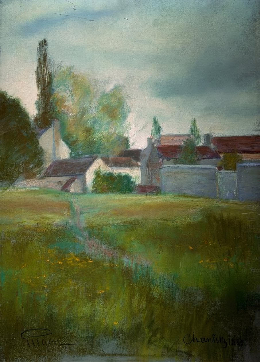 Baai bij Chantilly door Eugen Prinz von Schweden