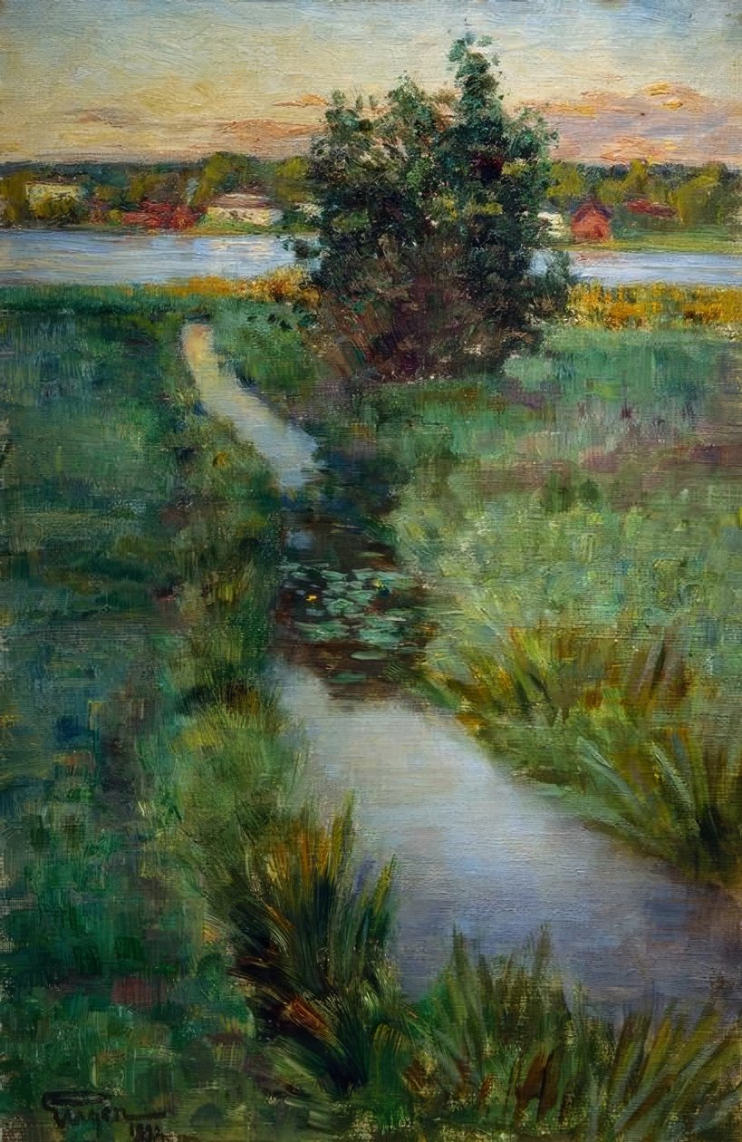 Watergeul, Fjällskäfte door Eugen Prinz von Schweden