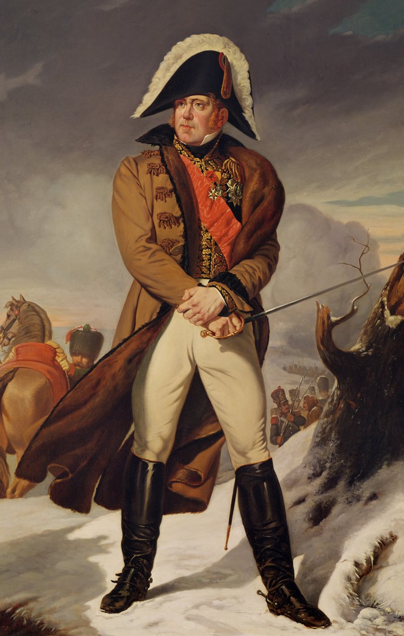 Maarschalk Michel Ney (1769-1815) Hertog van Elchingen door Eugene Battaille