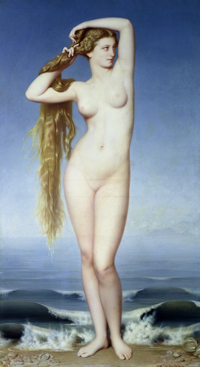 De Geboorte van Venus door Eugene Emmanuel Amaury-Duval