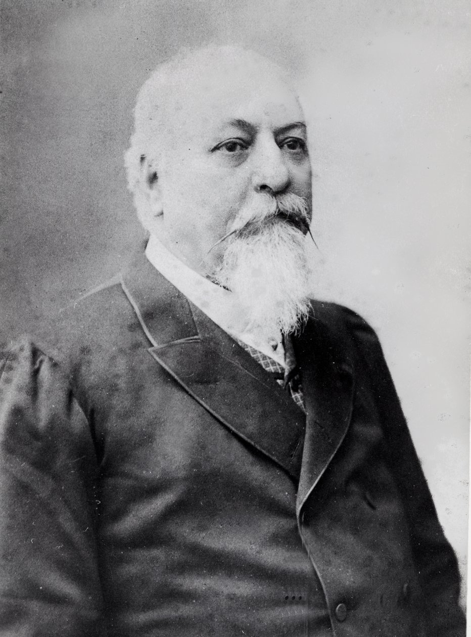 Portret van Antonio Guzman Blanco door Eugene Pirou
