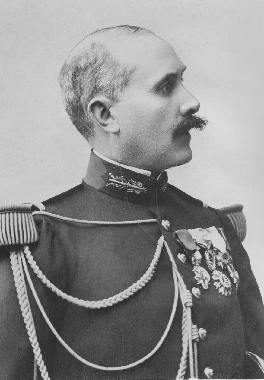 Portret van Luitenant-Kolonel Paty de Clam door Eugene Pirou