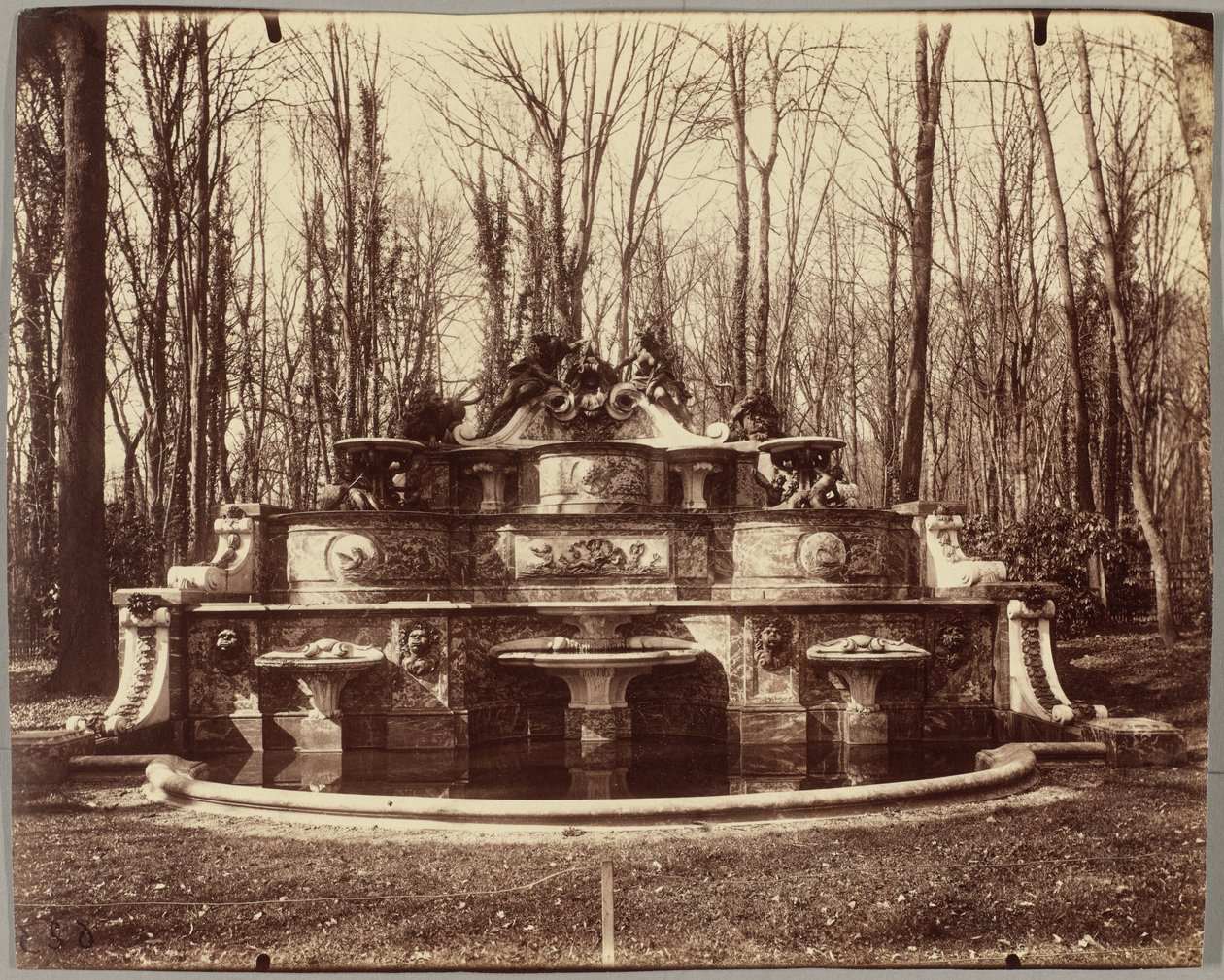 Grand Trianon, het buffet van Mansart door Eugène Atget