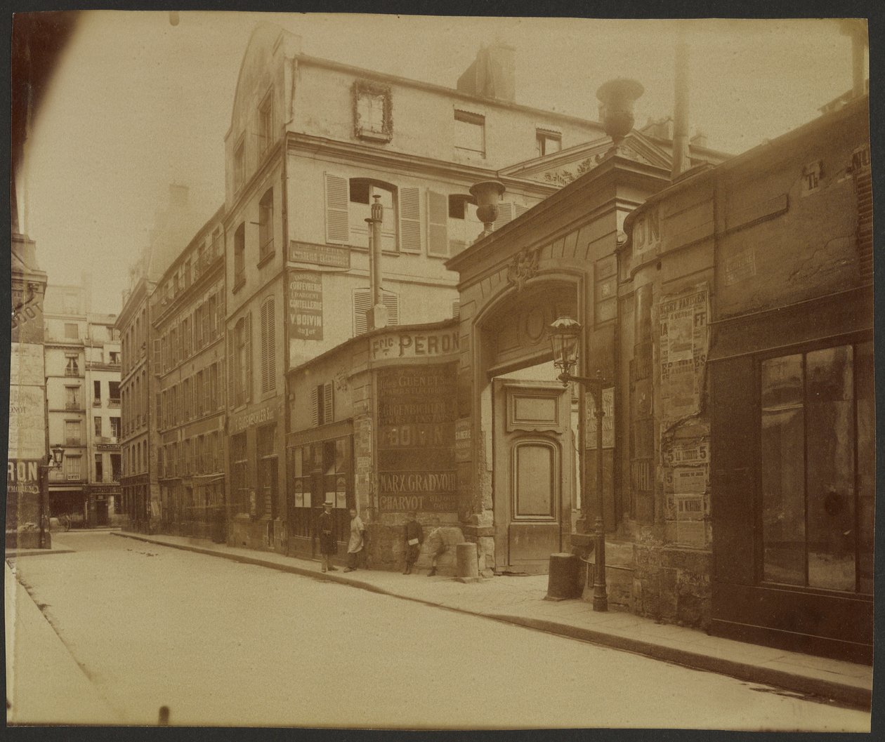 Hôtel de Montmorency, 5 Rue de Montmorency door Eugène Atget