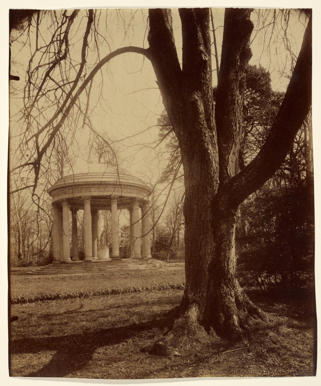 Petit Trianon (De Tempel van de Liefde, Petit Trianon) door Eugène Atget