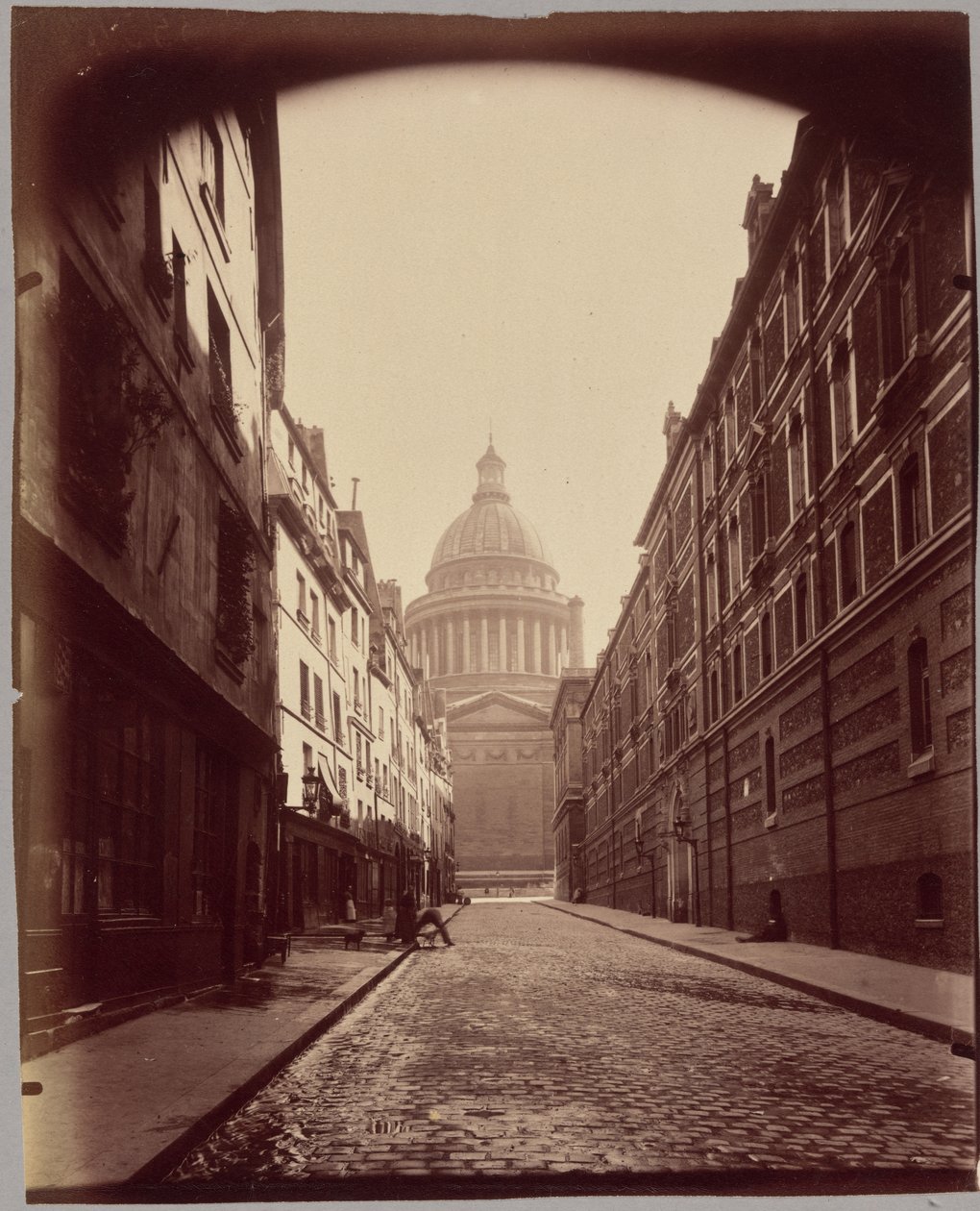 Valette-straat door Eugène Atget