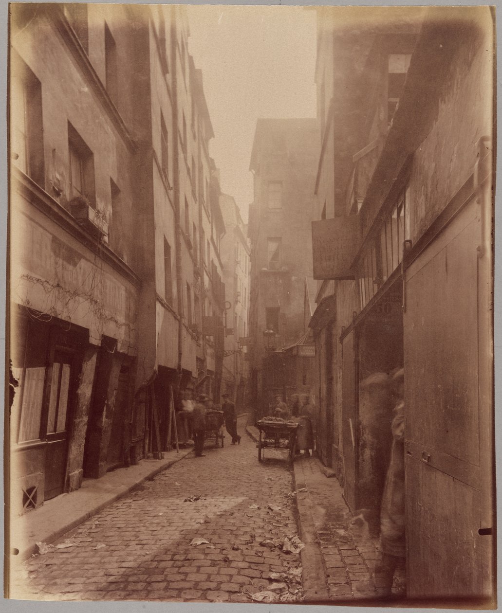 Rue de Venise door Eugène Atget