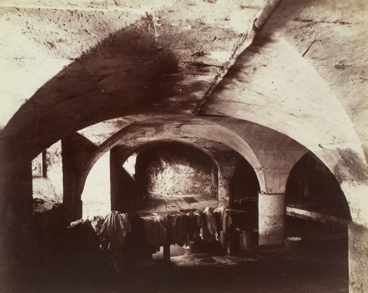 Saint-Denis, verzorgingstehuis door Eugène Atget