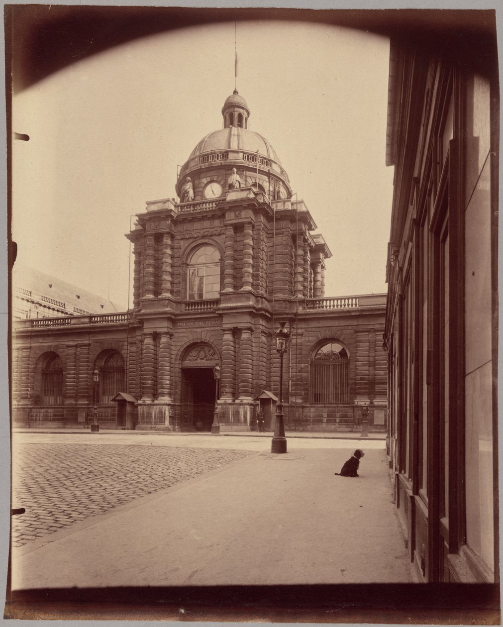 [Senaat, Luxemburgpaleis] door Eugène Atget