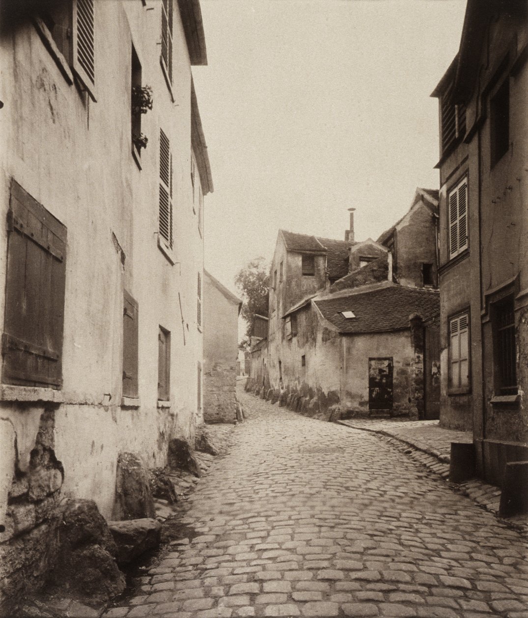 Vauvet, Oude Straat door Eugène Atget
