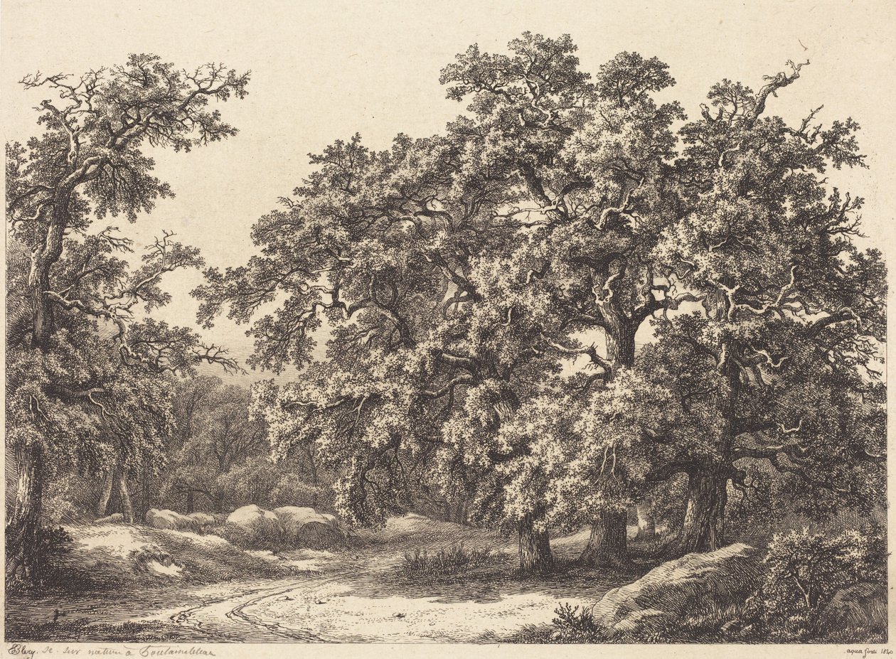 Eiken door Eugene Bléry