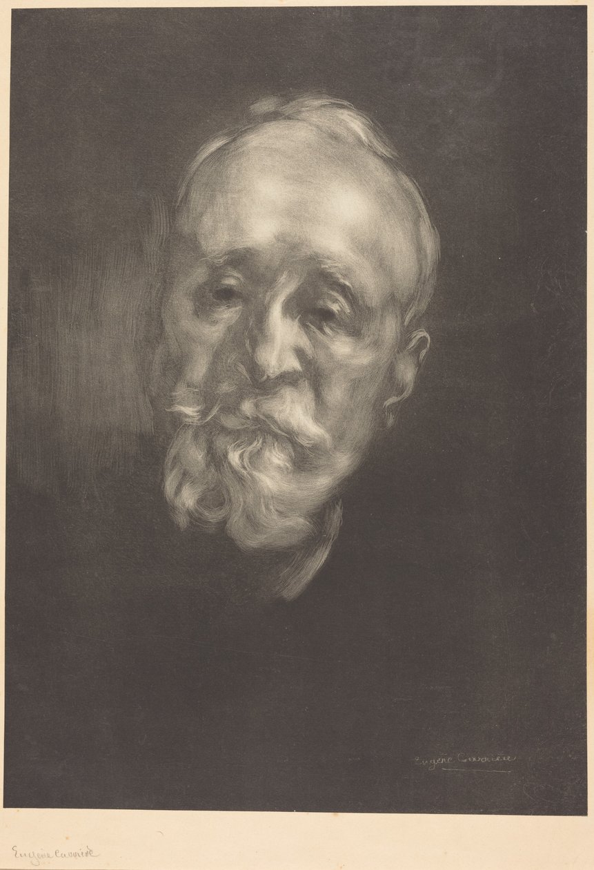 Pierre Puvis de Chavannes door Eugène Carrière