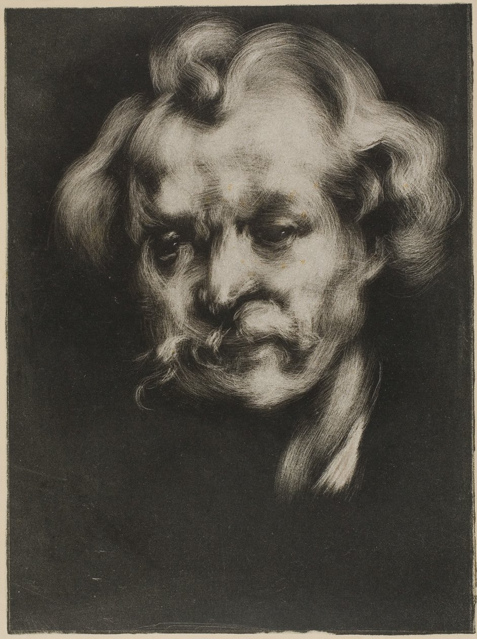 Portret van Jean Dolent door Eugène Carrière