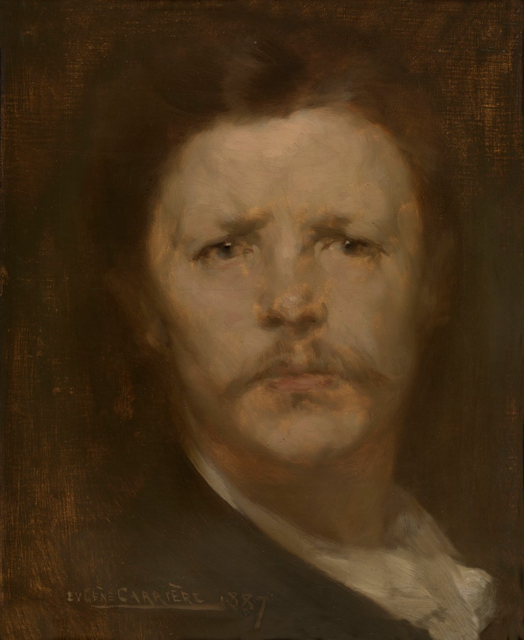 Zelfportret door Eugène Carrière