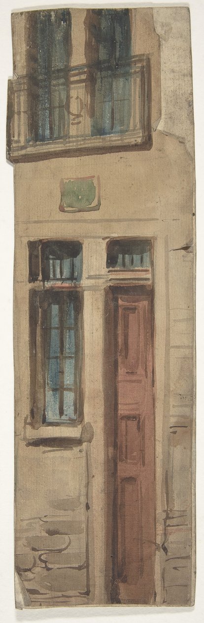 Ontwerp voor een Toneelset in de Opéra, Parijs door Eugene Ciceri