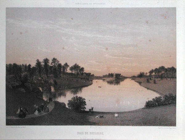 Het Bois de Boulogne uit 