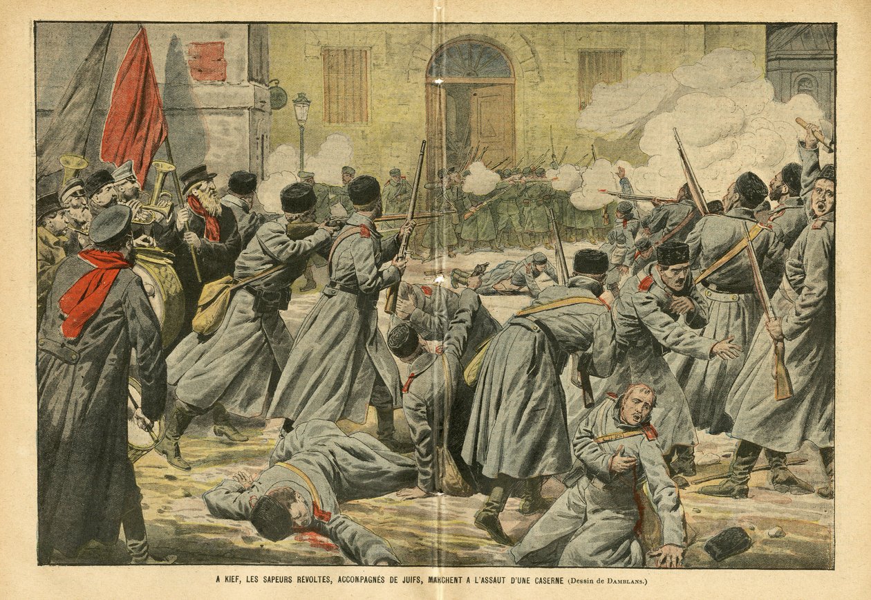 Illustratie van Eugene Damblans (1865-1945) in Le Pelerin door Eugene Damblans