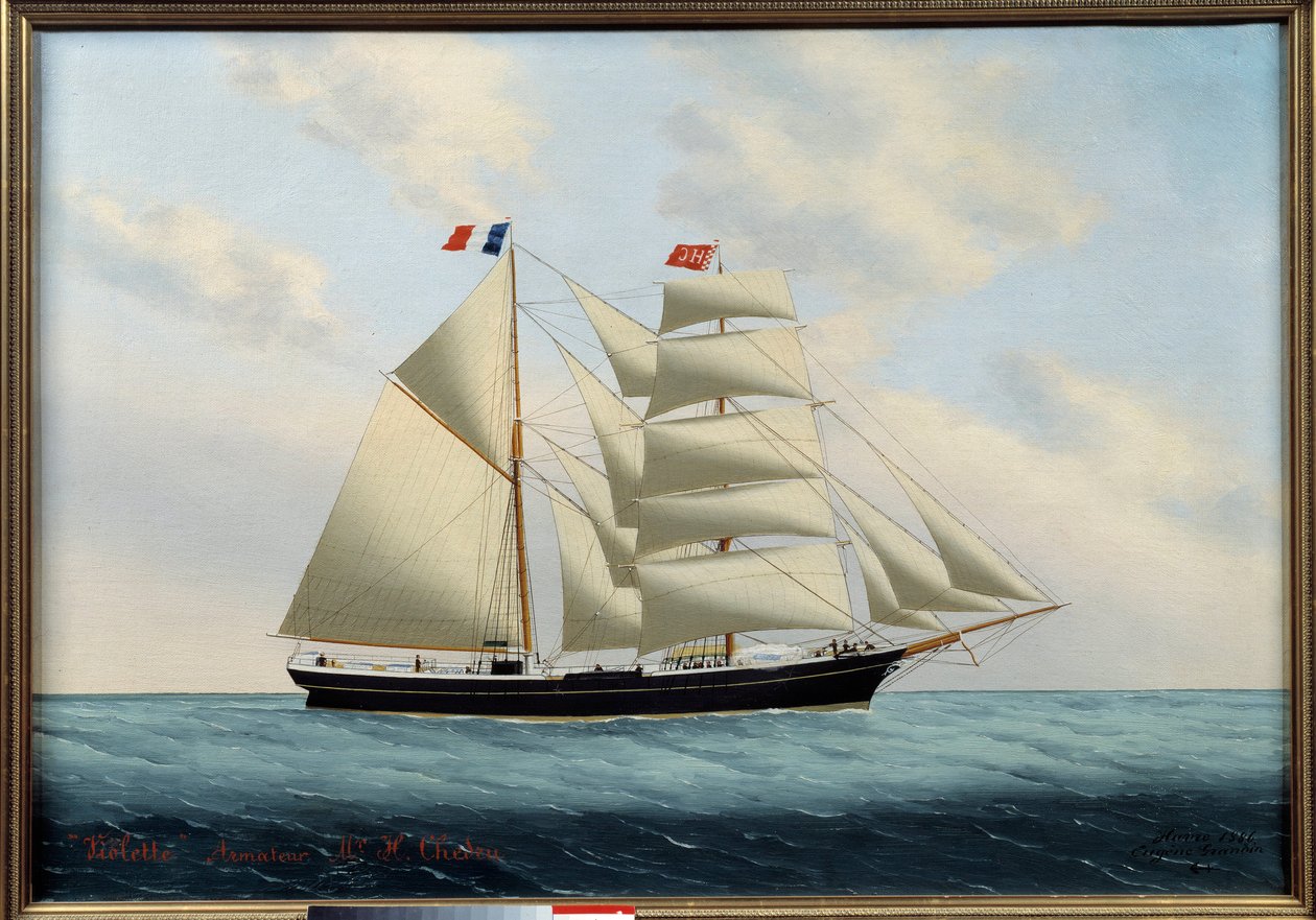 De brik Violet door Eugene Grandin