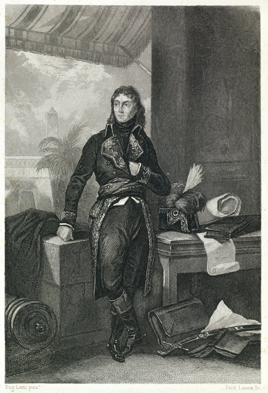 Portret van Generaal Louis Charles Antoine Desaix door Eugene Louis Lami
