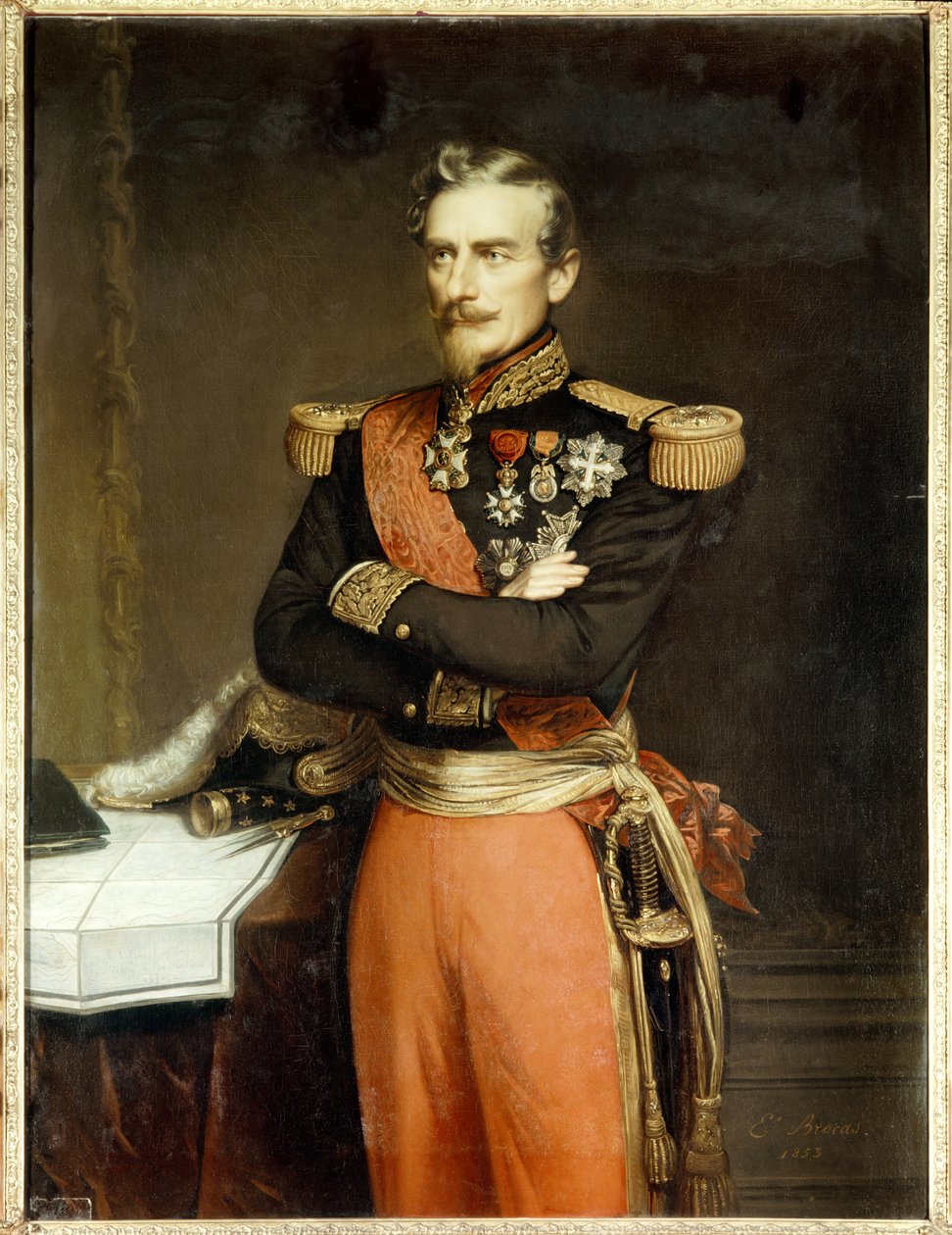 Armand de St Arnaud door Eugene Mary Brocas