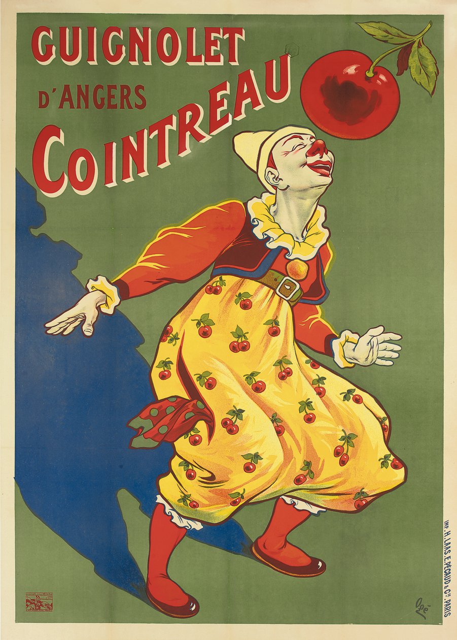 Reclameposter voor Guignolet