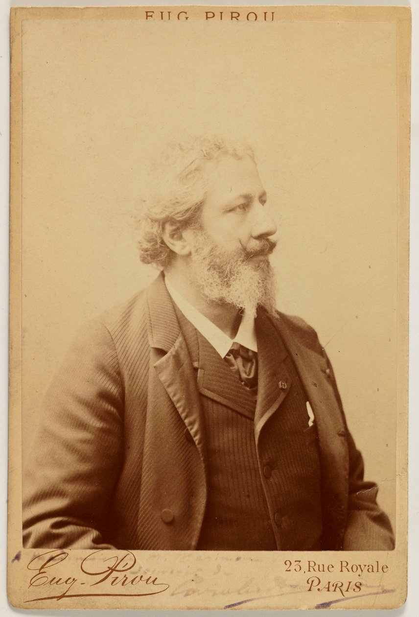 Portret van Carolus Duran (1837-1917), schilder door Eugene Pirou