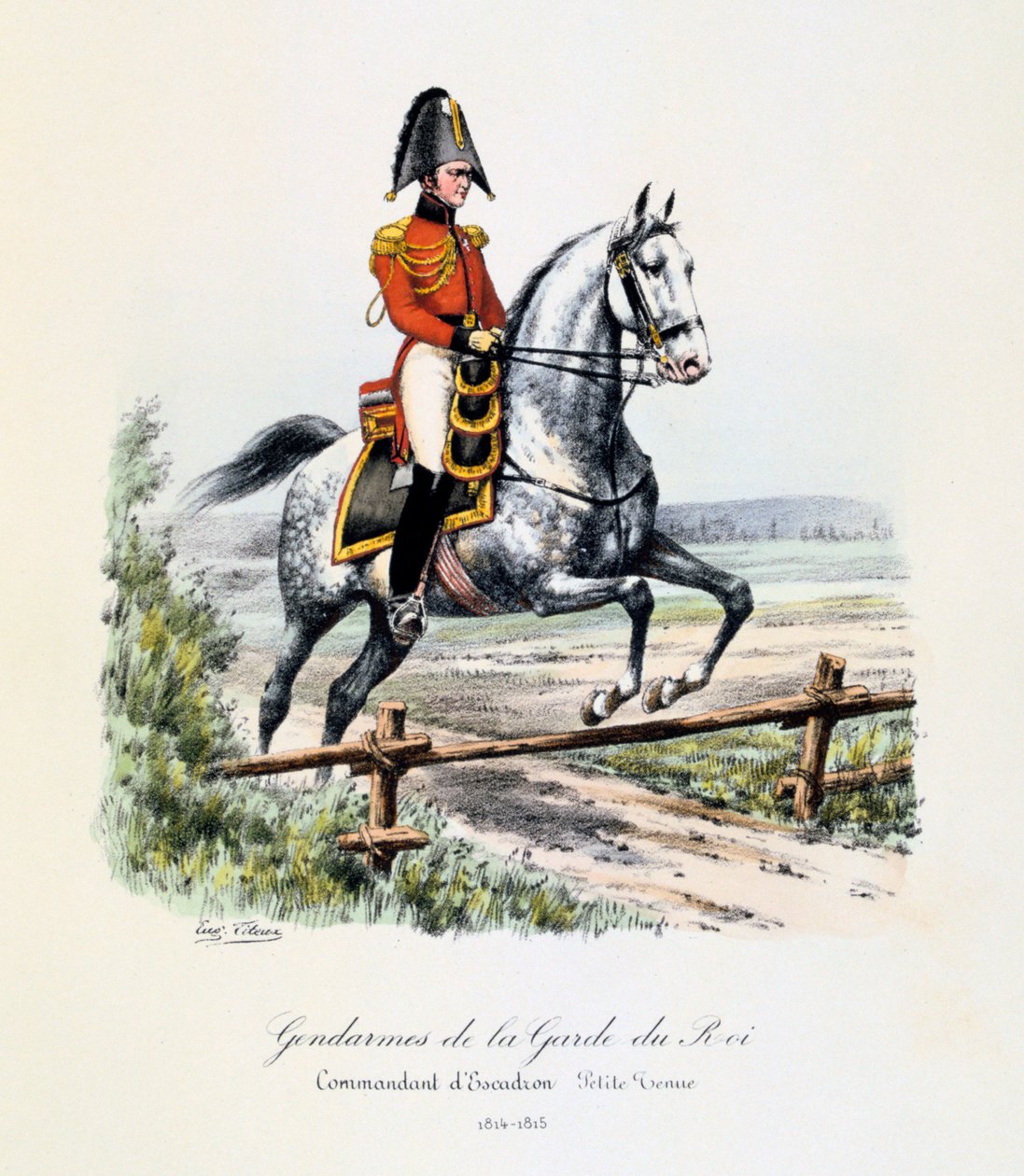 Gendarmes van de Garde du Roi, Commandant d