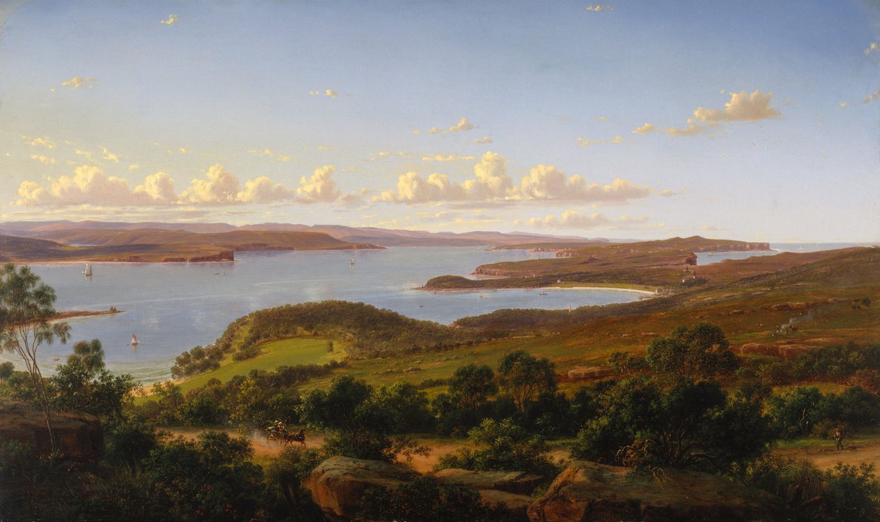 Sydney Hoofden door Eugene von Guérard