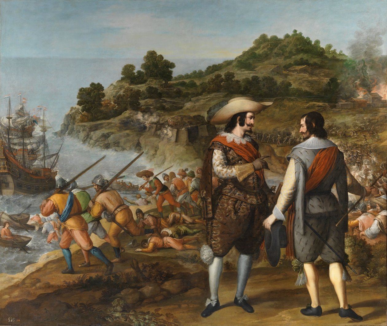 Het herstel van San Juan de Puerto Rico door Eugenio Caxes